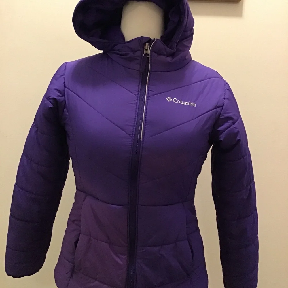 GREAT CONDITION, TWO TONE PURPLE, COLUMBIA BOYS , MED. 10/12 - Picture 1 of 2